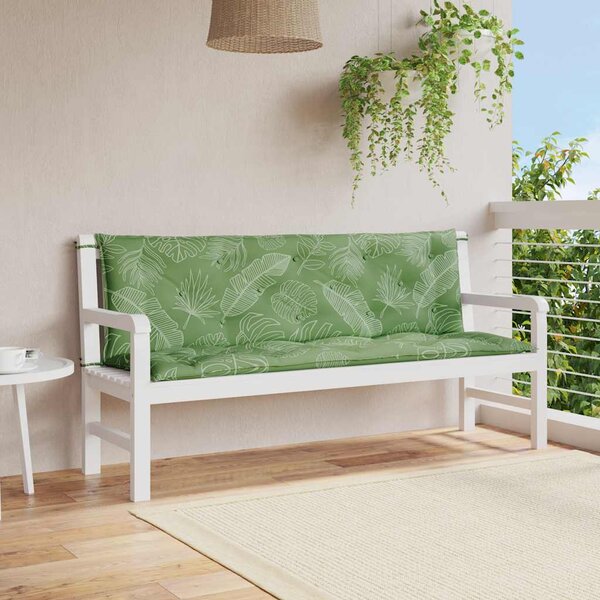 VidaXL Poduška na zahradní lavici 150x(50+50)x7 cm látka oxford [361711] Barva: Vícebarevný