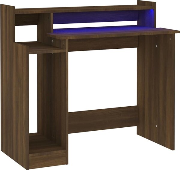 VidaXL Stůl 97 x 45 x 90 cm Kompozitní dřevo [805552] Barva: šedá sonoma