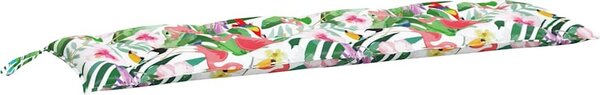 VidaXL Poduška na zahradní lavici 150x(50+50)x7 cm látka oxford [361711] Barva: Vícebarevný