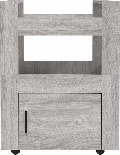 VidaXL Kuchyňský vozík 60 x 45 x 80 cm Kompozitní dřevo [816828] Barva: dub sonoma