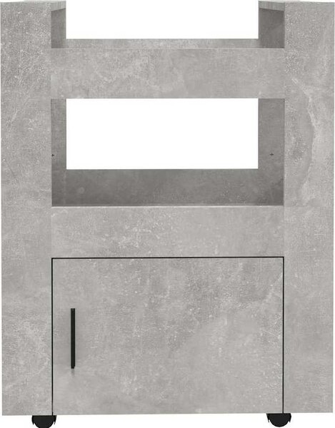 VidaXL Kuchyňský vozík 60 x 45 x 80 cm Kompozitní dřevo [816828] Barva: dub sonoma