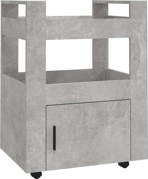 VidaXL Kuchyňský vozík 60 x 45 x 80 cm Kompozitní dřevo [816828] Barva: dub sonoma