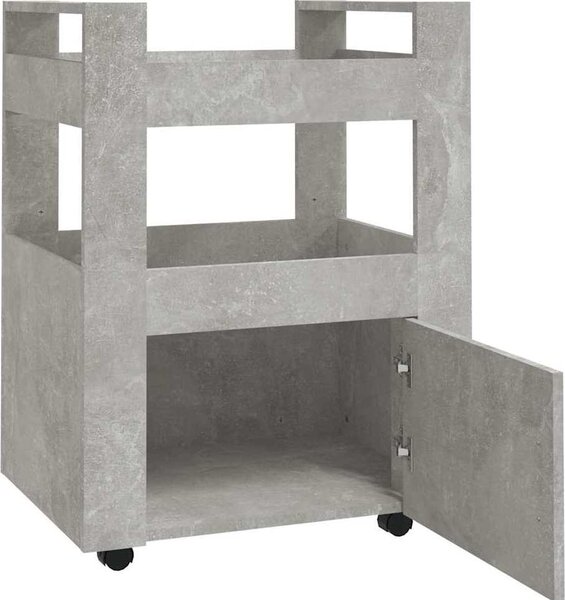 VidaXL Kuchyňský vozík 60 x 45 x 80 cm Kompozitní dřevo [816828] Barva: dub sonoma