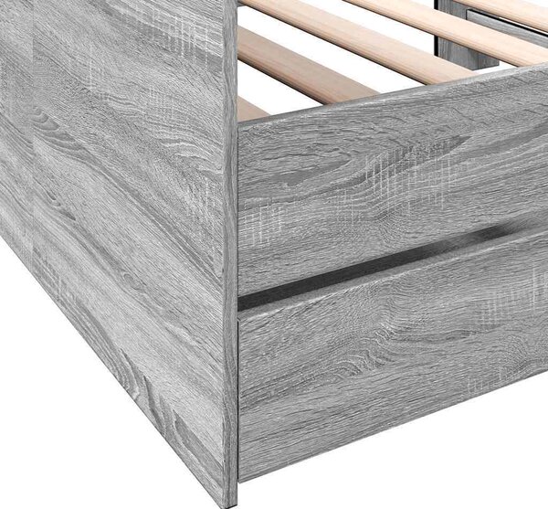 VidaXL Válenda se zásuvkami bez matrace 100 x 200 cm [3280844] Barva: Bílá
