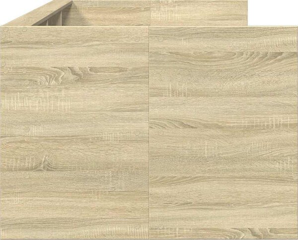 VidaXL Válenda se zásuvkami bez matrace 100 x 200 cm [3280844] Barva: Bílá