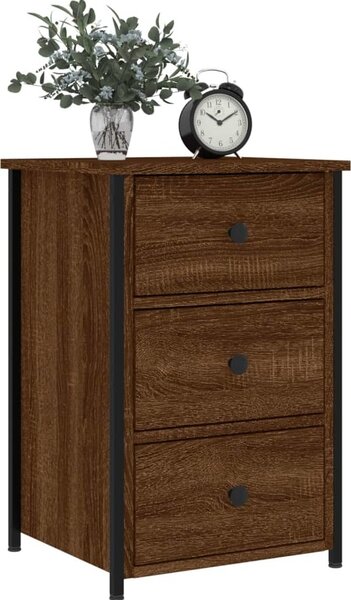 VidaXL Noční stolky 2 ks 40 x 36 x 60 cm kompozitní dřevo [826002] Barva: dub sonoma