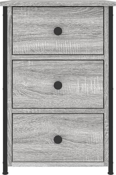 VidaXL Noční stolky 2 ks 40 x 36 x 60 cm kompozitní dřevo [826002] Barva: dub sonoma