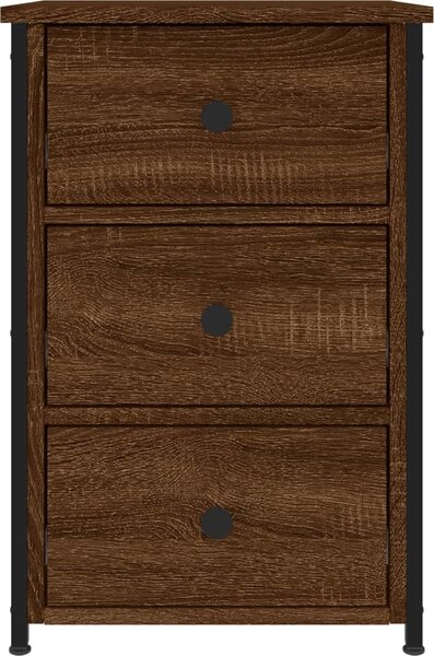 VidaXL Noční stolky 2 ks 40 x 36 x 60 cm kompozitní dřevo [826002] Barva: dub sonoma