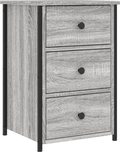 VidaXL Noční stolky 2 ks 40 x 36 x 60 cm kompozitní dřevo [826002] Barva: dub sonoma