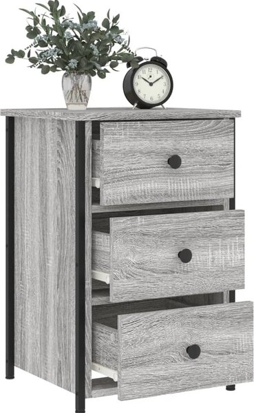 VidaXL Noční stolky 2 ks 40 x 36 x 60 cm kompozitní dřevo [826002] Barva: dub sonoma