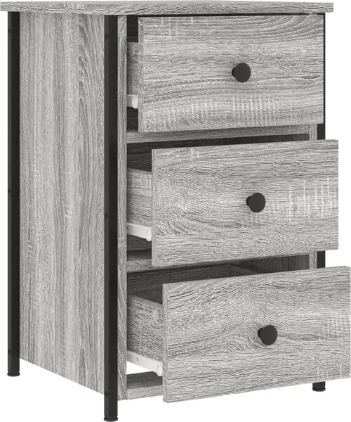 VidaXL Noční stolky 2 ks 40 x 36 x 60 cm kompozitní dřevo [826002] Barva: dub sonoma