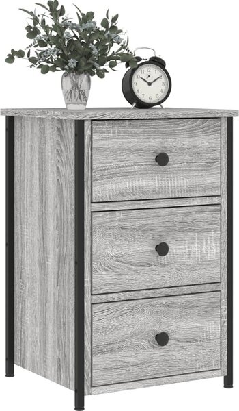 VidaXL Noční stolky 2 ks 40 x 36 x 60 cm kompozitní dřevo [826002] Barva: dub sonoma