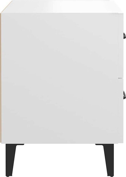 VidaXL Zásuvka pod postel 40 x 35 x 47,5 cm [817293] Barva: Bílá