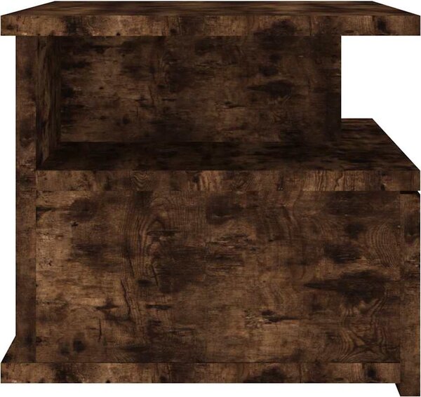 VidaXL Plovoucí noční stolky 2 ks 40 x 31 x 27 cm kompozit [800414] Barva: Bílá