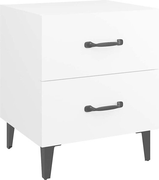 VidaXL Zásuvka pod postel 40 x 35 x 47,5 cm [817293] Barva: Bílá