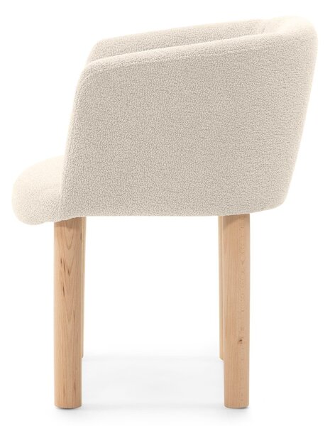 KK Jídelní křesílko / židle TOBI světle béžová