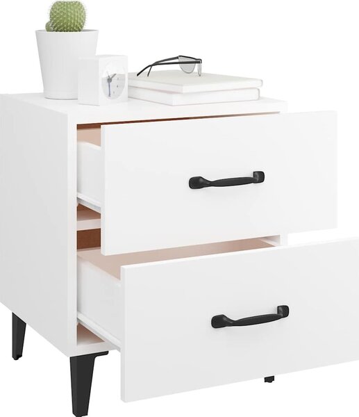 VidaXL Zásuvka pod postel 40 x 35 x 47,5 cm [817293] Barva: Bílá