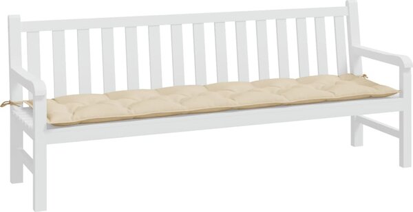 VidaXL Poduška na zahradní lavici 200x50x7cm látka oxford [361641] Barva: vínová červená