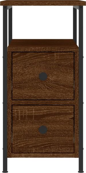 VidaXL Noční stolek 30 x 60 x 60 cm kompozitní dřevo [826063] Barva: dub sonoma