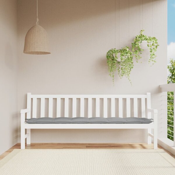 VidaXL Poduška na zahradní lavici 200x50x7cm látka oxford [361641] Barva: vínová červená