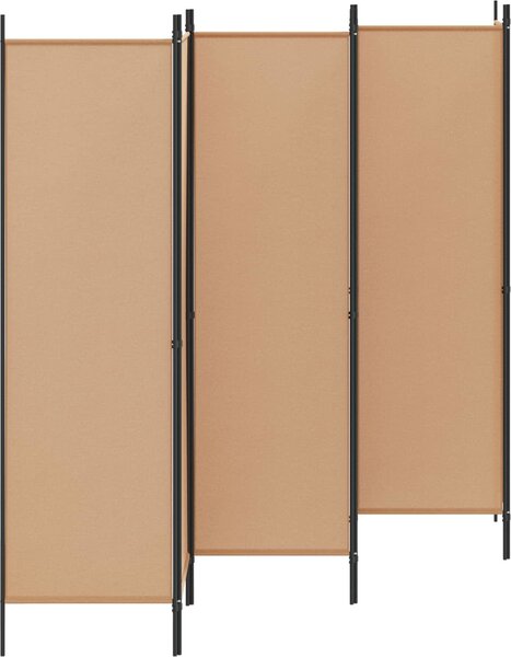 VidaXL 6dílný paraván 300 x 180 cm [42039196] Barva: Béžová