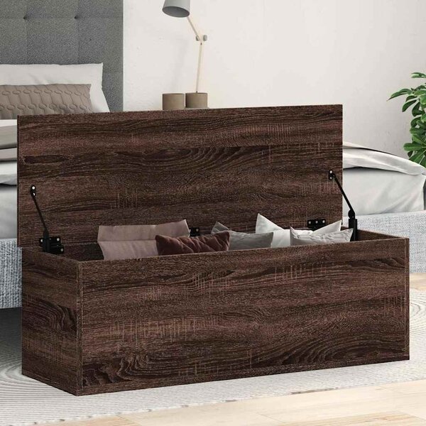 VidaXL Úložná krabice 100 x 42 x 46 cm kompozitní dřevo [868722] Barva: dub artisan