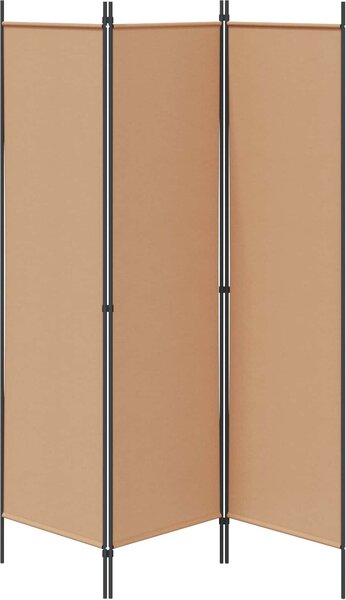 VidaXL 3dílný paraván 150 x 180 cm [42039193] Barva: Bílá