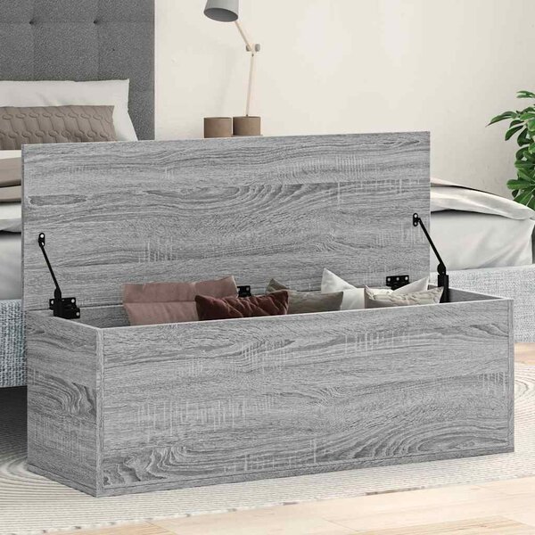 VidaXL Úložná krabice 100 x 42 x 46 cm kompozitní dřevo [868722] Barva: dub artisan