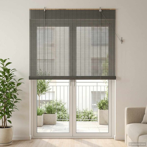 VidaXL bambusová roleta 150 x 220 cm [241325] Barva: Přírodní