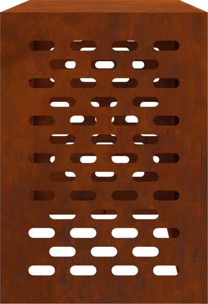 VidaXL Ochrana klimatizace Stříbrná 100 x 50 x 70 cm [865903] Barva: Černá
