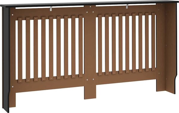 VidaXL Kryt radiátoru 152 x 19 x 81,5 cm Kompozitní dřevo [242190] Barva: Bílá