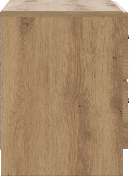 VidaXL Noční skříňka 62 x 34,5 x 44,5 cm Kompozitní dřevo [895704] Barva: dub artisan