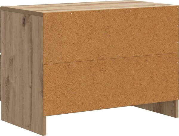 VidaXL Noční skříňka 62 x 34,5 x 44,5 cm Kompozitní dřevo [895704] Barva: dub artisan