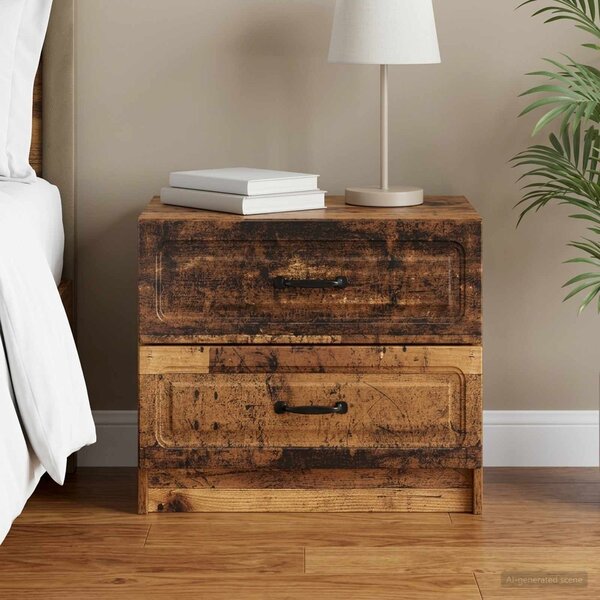 VidaXL Noční skříňka 62 x 34,5 x 44,5 cm Kompozitní dřevo [895704] Barva: dub artisan