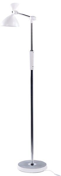 LED stojací lampa ANDROMEDA se stmívačem Kov Bílá