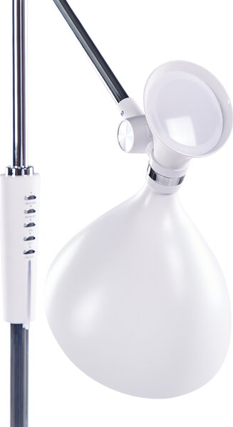 LED stojací lampa ANDROMEDA se stmívačem Kov Bílá