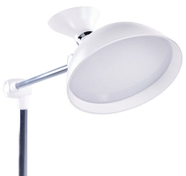 LED stojací lampa ANDROMEDA se stmívačem Kov Bílá