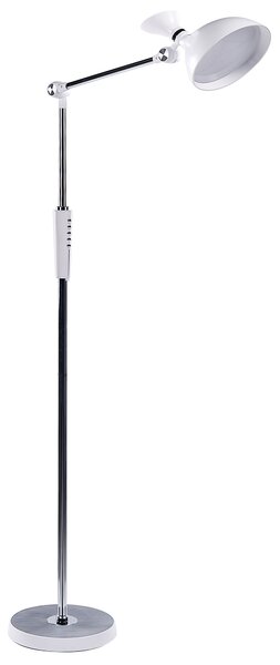 LED stojací lampa ANDROMEDA se stmívačem Kov Bílá