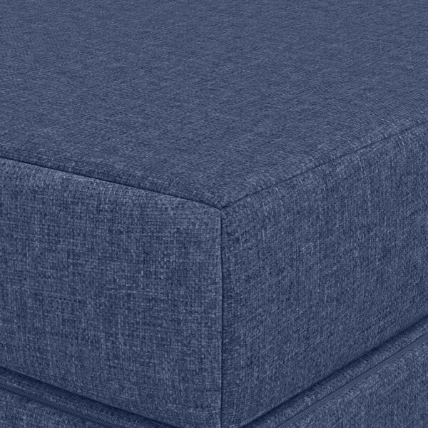 VidaXL Skládací pohovka postel 140 x 67 x 45 cm [900225] Barva: světle šedá