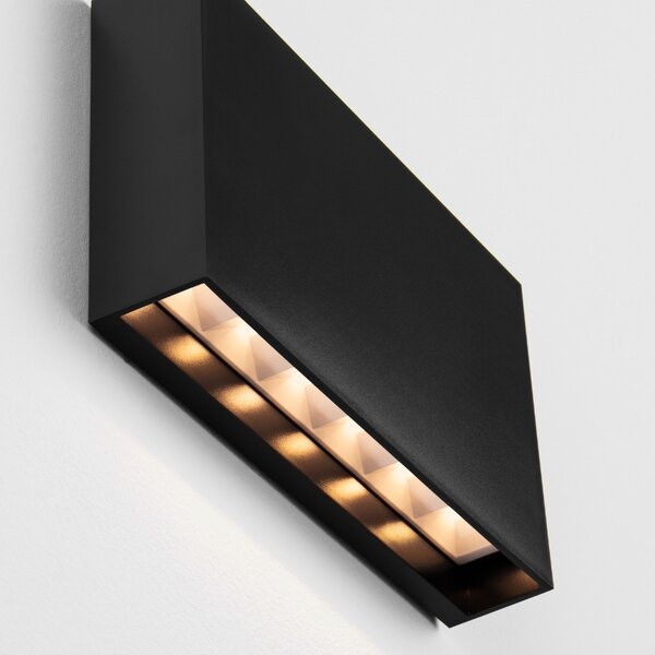 -25 % Dny MOMENTI– Černé venkovní nástěnné LED světlo Nova Luce Yoko 20 cm