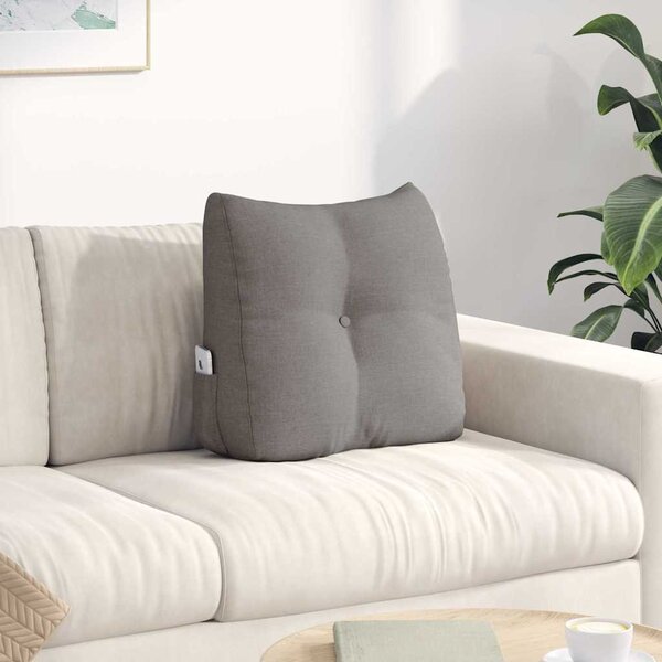 VidaXL Polštář na záda 45 x 24 x 50 cm textil [42014365] Barva: Růžová