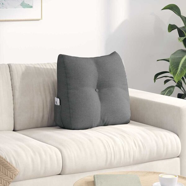VidaXL Polštář na záda 45 x 24 x 50 cm textil [42014365] Barva: Růžová