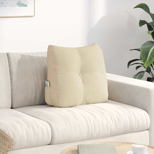 VidaXL Polštář na záda 45 x 24 x 50 cm textil [42014365] Barva: Růžová
