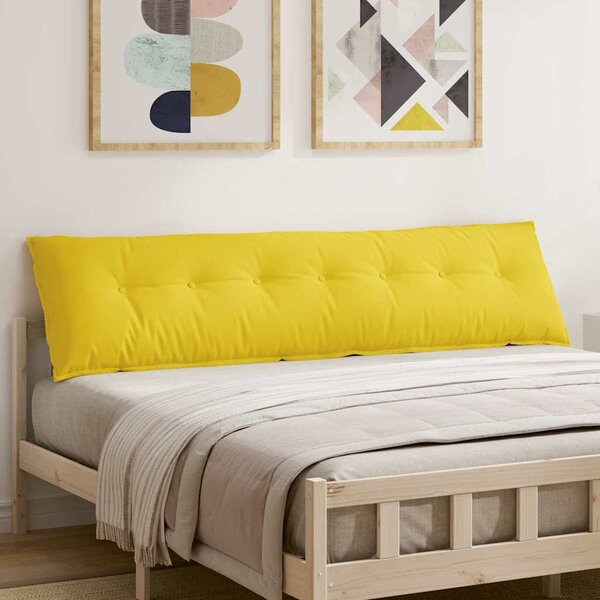 VidaXL Polštář na záda 200 x 19 x 50 cm textil [42014974] Barva: Růžová