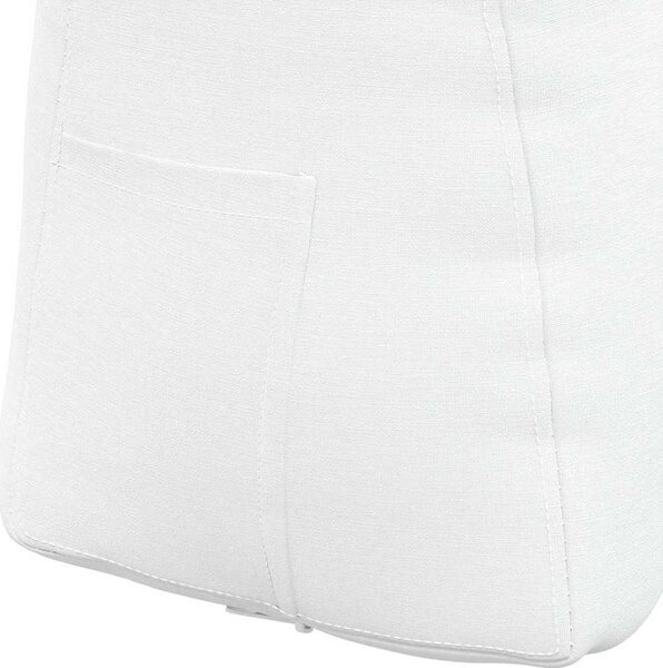 VidaXL Polštář na záda 45 x 24 x 50 cm textil [42014365] Barva: Růžová