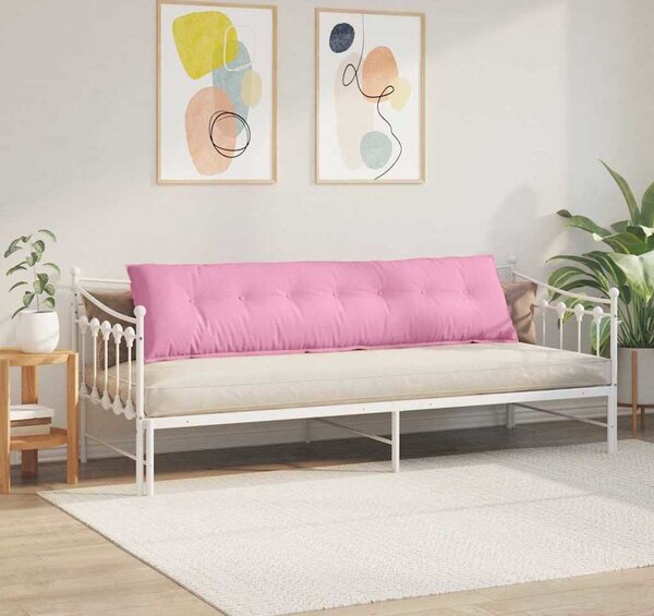 VidaXL Polštář na záda 200 x 19 x 50 cm textil [42014974] Barva: Růžová