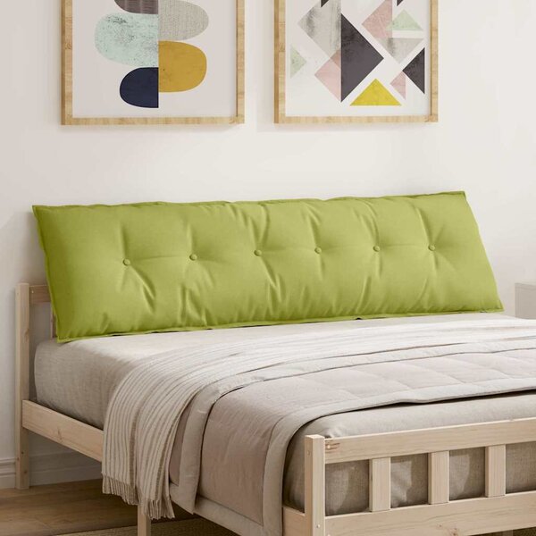 VidaXL Polštář na záda 180 x 19 x 50 cm textil [42014931] Barva: Černá