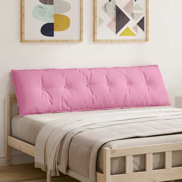 VidaXL Polštář na záda 180 x 19 x 50 cm textil [42014931] Barva: Černá