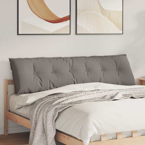 VidaXL Polštář na záda 180 x 19 x 50 cm textil [42014931] Barva: Černá