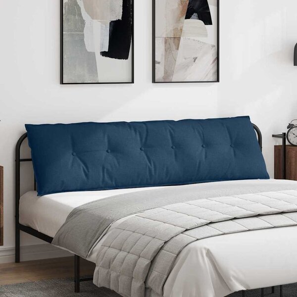 VidaXL Polštář na záda 180 x 19 x 50 cm textil [42014931] Barva: Černá